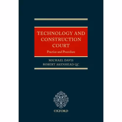 ISBN Technology and Construction Court ( Practice and Procedure ), 626 pages