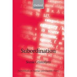 ISBN Subordination Couverture rigide