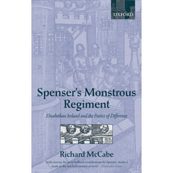 ISBN Spenser's Monstrous Regiment ( Elizabethan Ireland and the Poetics of Difference ) Couverture rigide