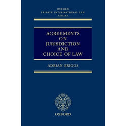 ISBN Agreements on Jurisdiction and Choice of Law livre