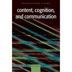 ISBN Content Cognition and Communication ( Philosophical Papers II )