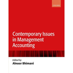 ISBN Contemporary Issues in Management Accounting livre Anglais Couverture rigide