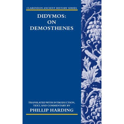 ISBN Didymos: On Demosthenes Couverture rigide