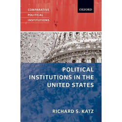 ISBN Political Institutions in the United States livre