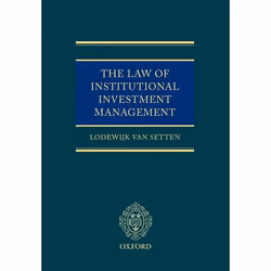 ISBN The Law of Institutional Investment Management, 336 pages