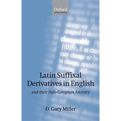 ISBN Latin Suffixal Derivatives in English ( and Their Indo-European Ancestry )