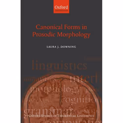 ISBN Canonical Forms in Prosodic Morphology, Anglais, Couverture rigide, 296 pages