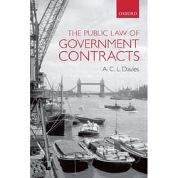 ISBN The Public Law of Government Contracts livre