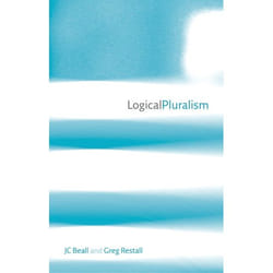 ISBN Logical Pluralism Couverture rigide