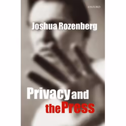ISBN Privacy and the Press, Anglais, Couverture rigide, 304 pages