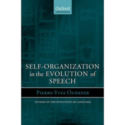 ISBN Self-Organization in the Evolution of Speech Couverture rigide