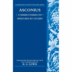 ISBN Asconius ( Commentaries on Speeches of Cicero ), Anglais, Livre broché, 384 pages