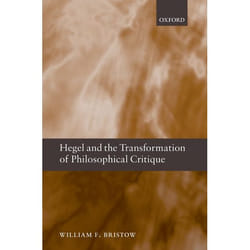 ISBN Hegel and the Transformation of Philosophical Critique