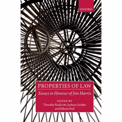 ISBN Properties of Law ( Essays in Honour of Jim Harris ), 416 pages
