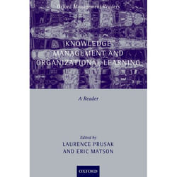 ISBN Knowledge Management and Organizational Learning ( A Reader )