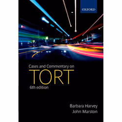 ISBN Cases and Commentary on Tort, 656 pages