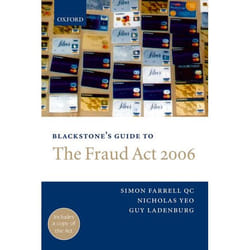 ISBN Blackstone's Guide to the Fraud Act 2006 livre