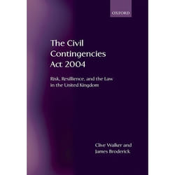 ISBN The Civil Contingencies Act 2004 ( Risk Resilience and the Law in the United Kingdom ) livre