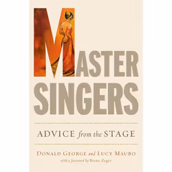 ISBN Master Singers ( Advice from the Stage ), Anglais, Couverture rigide, 192 pages