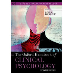 ISBN The Oxford Handbook of Clinical Psychology livre Anglais Couverture rigide 976 pages