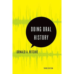 ISBN Doing Oral History ( A Practical Guide ) Couverture rigide
