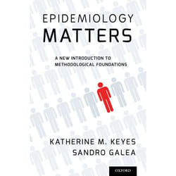 ISBN Epidemiology Matters ( A New Introduction to Methodological Foundations ) 256 pages Anglais