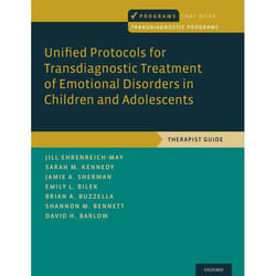 ISBN Unified Protocols for Transdiagnostic Treatment of Emotional Disorders in Children and Adolescents ( Therapist Guide ) 448 pages Anglais