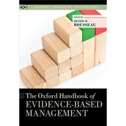 ISBN The Oxford Handbook of Evidence-Based Management Couverture rigide