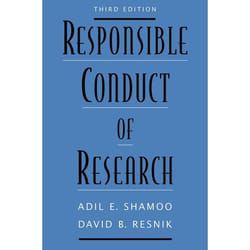 ISBN Responsible Conduct of Research 360 pages Anglais