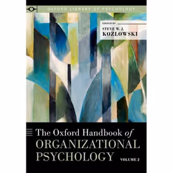 ISBN The Oxford Handbook of Organizational Psychology Volume 2, Anglais, Couverture rigide, 720 pages