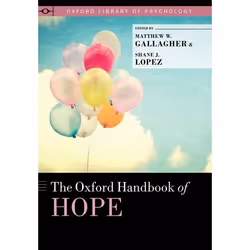 ISBN The Oxford Handbook of Hope, Matthew W. Gallagher, Shane J. Lopez, 408 pages, Anglais, Oxford University Press, 04/01/20 ...