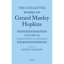 ISBN The Collected Works of Gerard Manley Hopkins ( Volume III: Diaries Journals and Notebooks ) livre