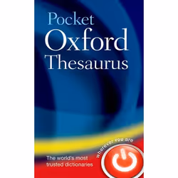 ISBN Pocket Oxford Thesaurus, 928 pages