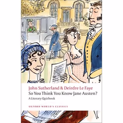 ISBN So You Think You Know Jane Austen? ( A Literary Quizbook ), 240 pages