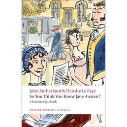 ISBN So You Think You Know Jane Austen? ( A Literary Quizbook ) livre