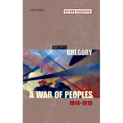ISBN A War of Peoples 1914-1919 Couverture rigide