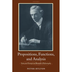 ISBN Propositions Functions and Analysis ( Selected Essays on Russell's Philosophy ) Couverture rigide