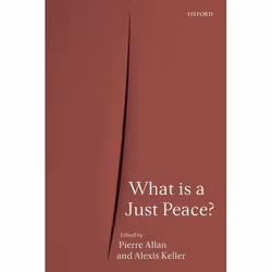 ISBN What is a Just Peace?, Anglais, Couverture rigide, 256 pages