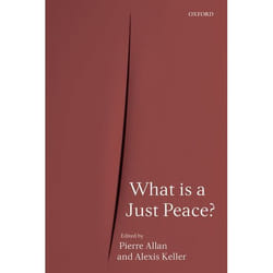ISBN What is a Just Peace? Couverture rigide