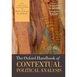 ISBN The Oxford Handbook of Contextual Political Analysis Couverture rigide