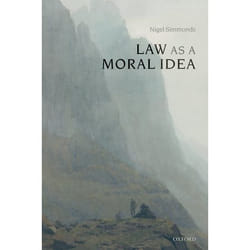 ISBN Law as a Moral Idea Couverture rigide