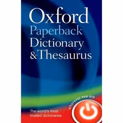 ISBN Oxford Paperback Dictionary & Thesaurus, 1088 pages