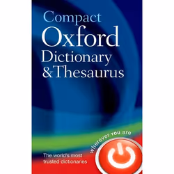 ISBN Compact Oxford Dictionary & Thesaurus, 1120 pages