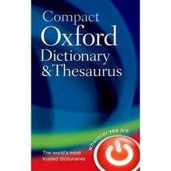 ISBN Compact Oxford Dictionary & Thesaurus livre