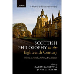 Scottish Philosophy In The Eighteenth Century, Volume I: Morals, Politics, Art, Religion: 1 (History Of Scottish Philosophy) (Hardcover)