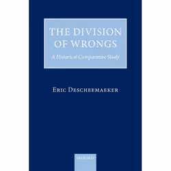 ISBN The Division of Wrongs ( A Historical Comparative Study ), 328 pages