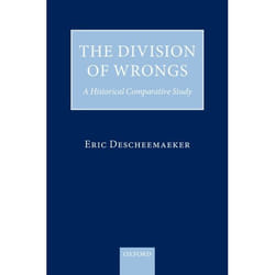 ISBN The Division of Wrongs ( A Historical Comparative Study ) livre