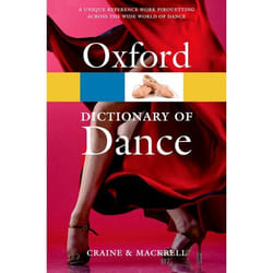ISBN The Oxford Dictionary of Dance livre