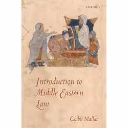 ISBN Introduction to Middle Eastern Law, Anglais, Couverture rigide, 504 pages