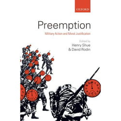 ISBN Preemption ( Military Action and Moral Justification ) Couverture rigide